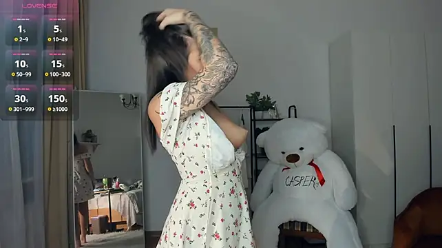 XXX chat uživo modela FaaBinaa