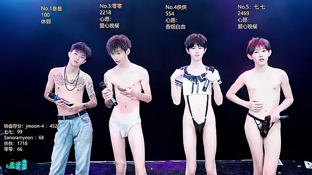 Show modela BTboy-001 na web-kameri