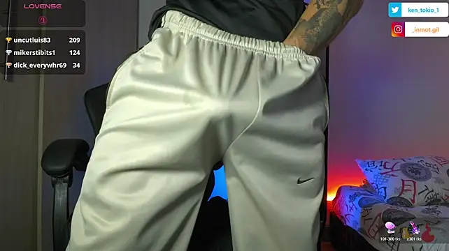 Chat XXX ao vivo de ken_tokiio