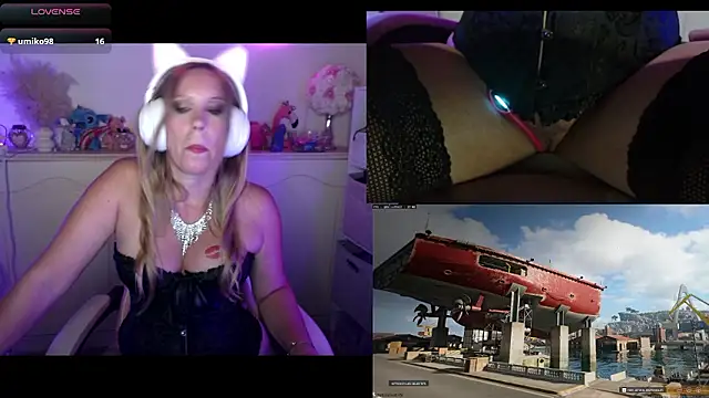 Angie-night élő XXX-chatje