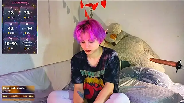 Chat +18 de SparkyFerret ao vivo