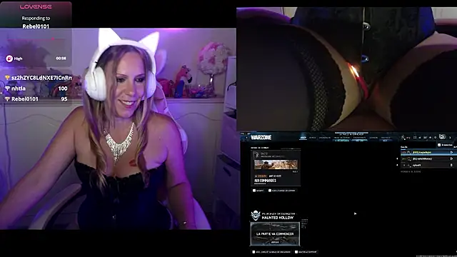 Chatroom XXX en direct de Angie-night