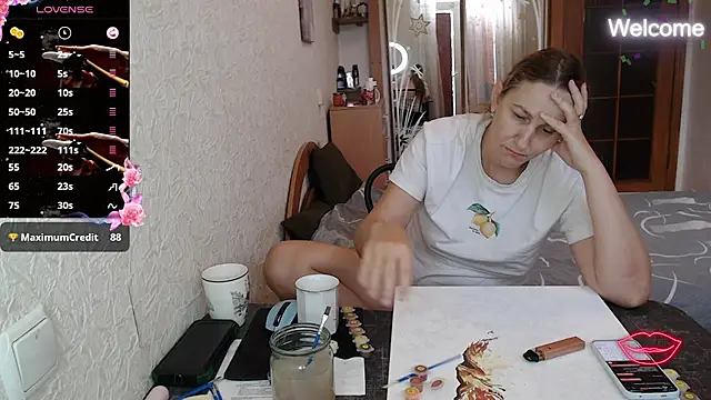 Živý XXX chat Yevgeshka-Milashka