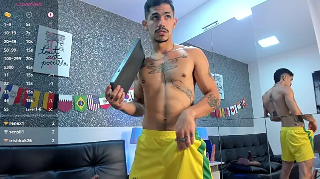 Chatroom XXX en direct de Jared_Cole