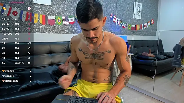 Chatroom XXX en direct de Jared_Cole