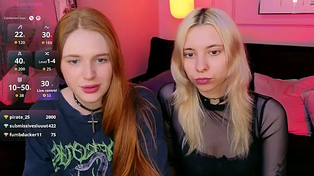 Show de webcam de 2girls1cam_