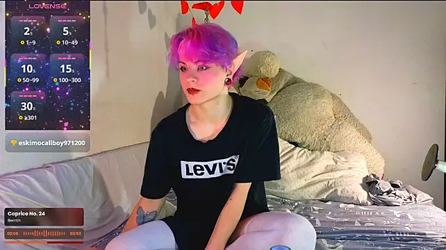 Chat +18 de SparkyFerret ao vivo