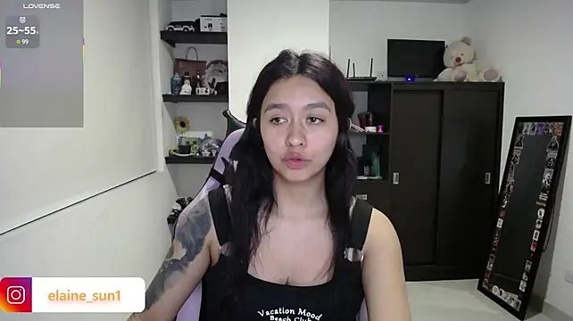 elaine_sun1 élő XXX-chatje