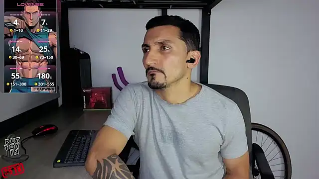 Marck_Muscle Шоу с уебкамера