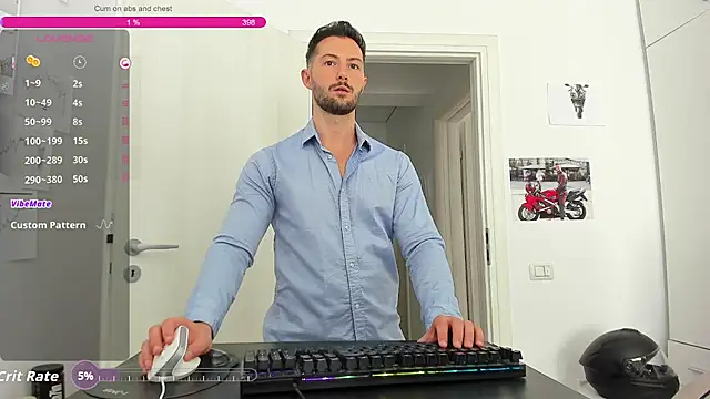 Chat +18 de ZackFraser ao vivo
