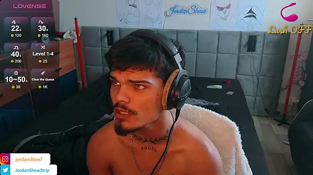 JordanShow élő XXX-chatje