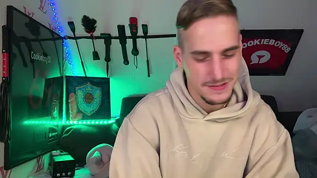 Cookieboy88 élő XXX-chatje