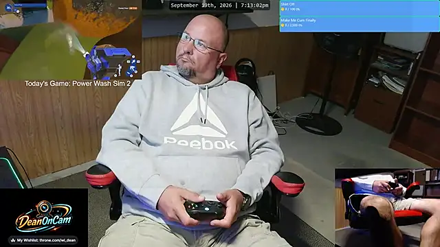 צ'אט XXX בשידור חי של DeanonCam