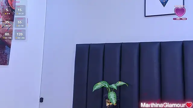 XXX chat uživo modela Marthina
