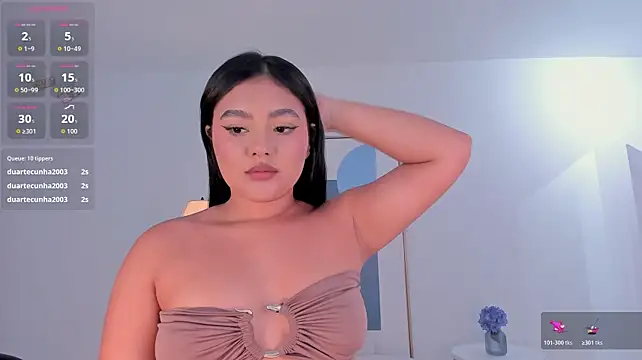 Chat +18 de GabriellaLee ao vivo