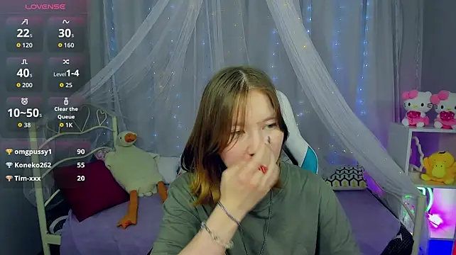 Chat +18 de MillieMoor ao vivo
