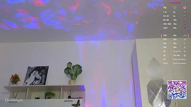 Živý XXX chat Molliblum