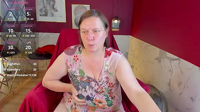 Chat +18 de KellyPerfection ao vivo
