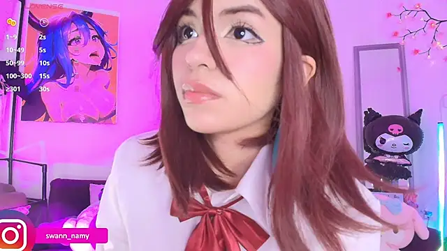 Chat XXX ao vivo de Swannamy