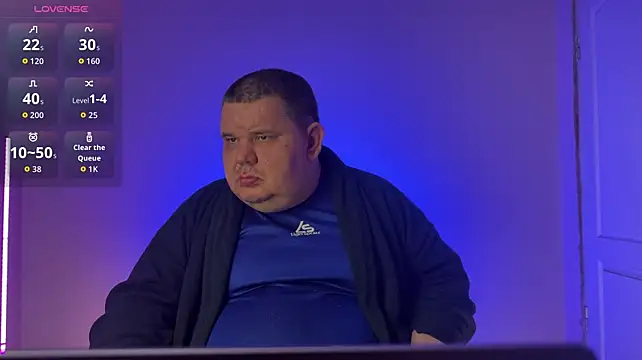 BIGBOSSDADDYX élő XXX-chatje