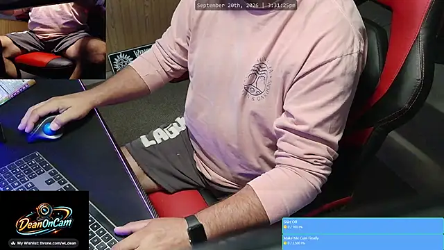 แชท XXX สดของ DeanonCam