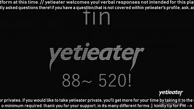 yetieater Chat XXX in diretta