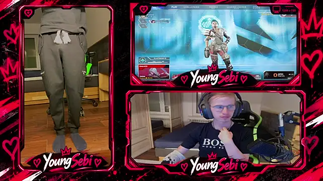 XXX chat uživo modela YoungSebi
