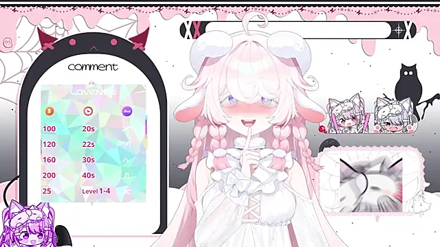Chat +18 de Fatis-Rin-Meow ao vivo