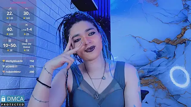 Chat +18 de MaeveKuro ao vivo