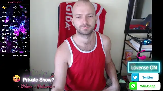 RealManHaveHairy élő XXX-chatje