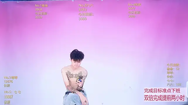 BTboy-001 élő XXX-chatje