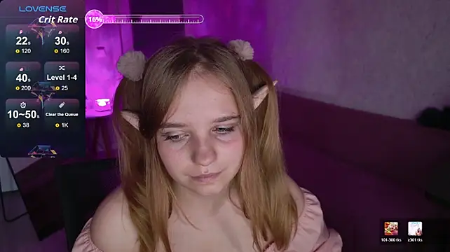 Luna404 élő XXX-chatje