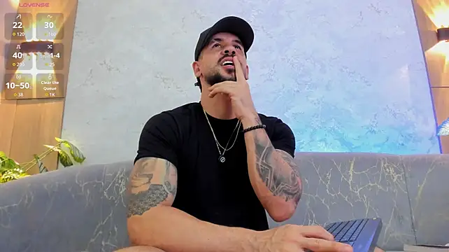 Petesevans élő XXX-chatje