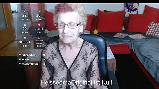 HeisseomaOriginal – Live XXX-chat