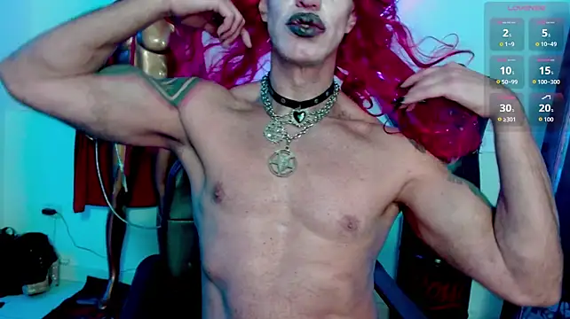 Chat +18 de LILITHMADAME ao vivo