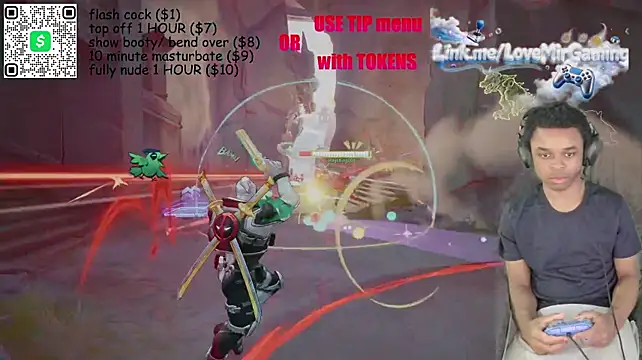 הופעת וובקאם של lovemirgaming