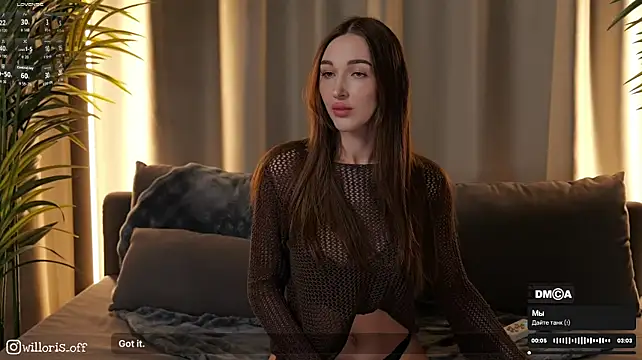 XXX chat uživo modela Willoris