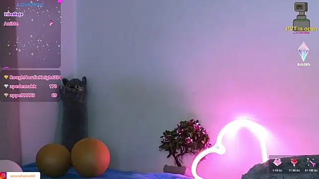 SamaraShadow 라이브 XXX 채팅