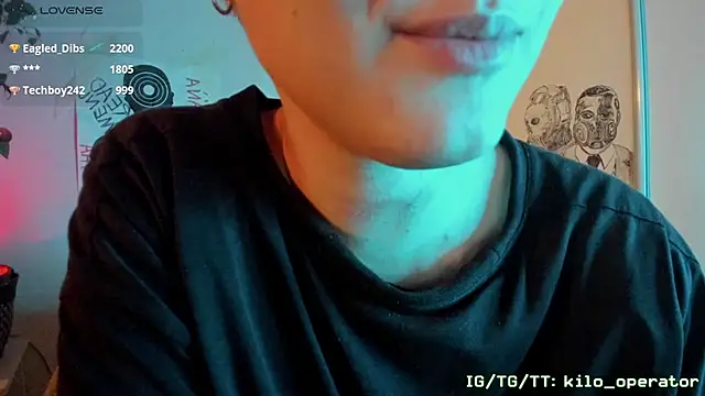 XXX chat uživo modela Kilo-09