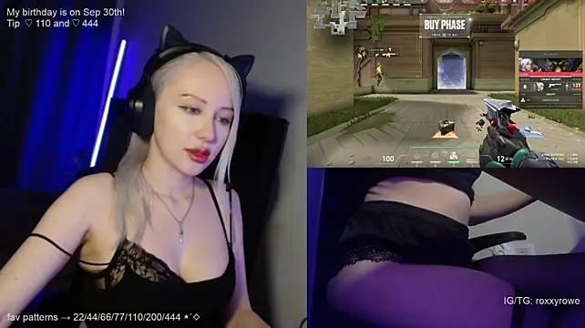 Živý XXX chat roxxyrowe