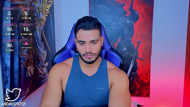 AndresRodriguez1 Adlı Modelin Canlı XXX Sohbeti