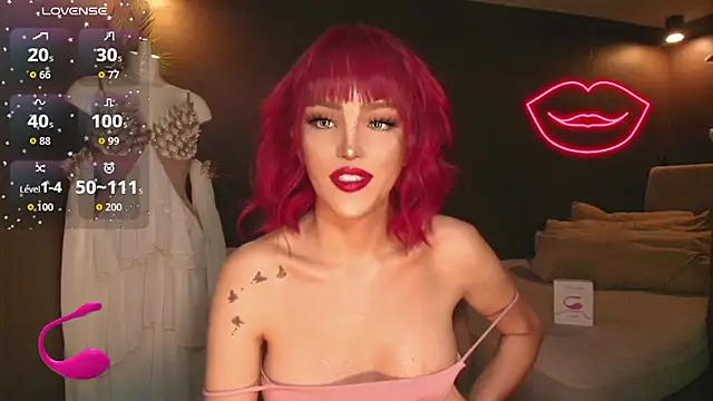 GoddessaXX élő XXX-chatje