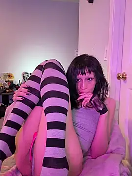 Chat XXX ao vivo de Gothbabbi