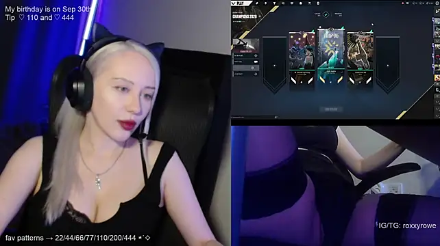 แชท XXX สดของ roxxyrowe