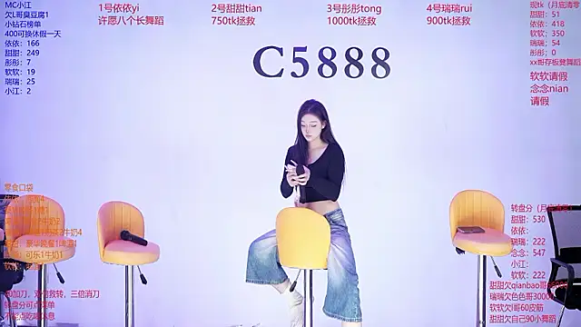 C5888 élő XXX-chatje