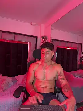 Show de MR_MUSCLE na webcam