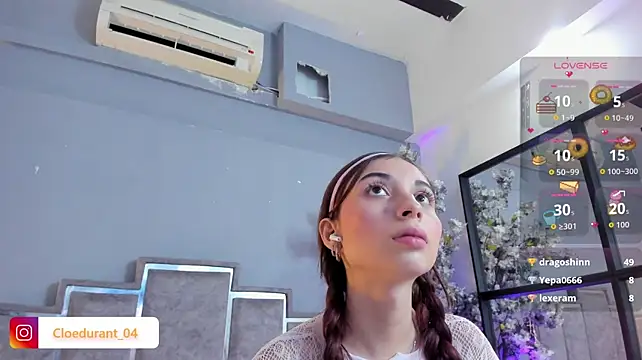 Chatroom XXX en direct de Cloedurant