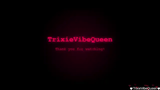 TrixieVibeQueen Adlı Modelin Web Kamerası Şovu