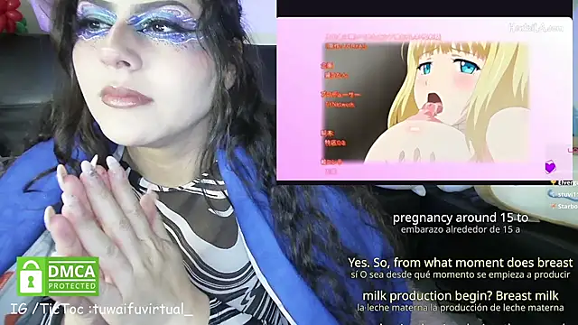 TuWaifuVirtual1 Adlı Modelin Canlı XXX Sohbeti