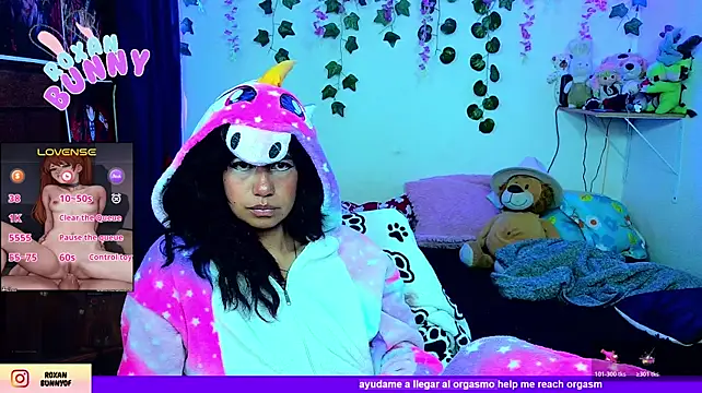 Živý XXX chat Roxanbunny1